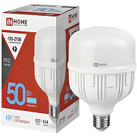 Лампа светодиодная In Home LED-HP-PRO 50 Вт E27/E40 T 6500К 4750Лм (4690612031125) фото Лампа светодиодная In Home LED-HP-PRO 50 Вт E27/E40 T 6500К 4750Лм (4690612031125)