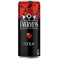 Напиток Evervess Cola газированный 0.33 л фото Напиток Evervess Cola газированный 0.33 л
