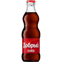 Напиток сильногазированный Добрый Cola 0.25 л фото Напиток сильногазированный Добрый Cola 0.25 л