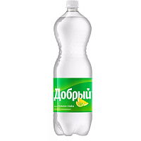 Напиток Добрый Лимон-Лайм газированный 1.5 л фото Напиток Добрый Лимон-Лайм газированный 1.5 л