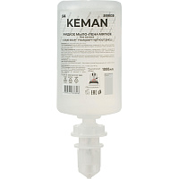 Картридж с жидким мылом-пеной Keman 500820 1000 мл фото Картридж с жидким мылом-пеной Keman 500820 1000 мл