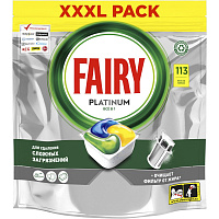 Капсулы для посудомоечных машин Fairy Platinum All in One (113 штук в упаковке) фото Капсулы для посудомоечных машин Fairy Platinum All in One (113 штук в упаковке)