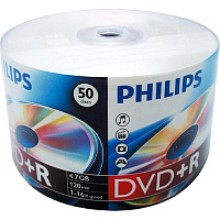 Диск DVD+R Philips 4.7 ГБ 16x bulk DR4S6U50F/97 (50 штук в упаковке) фото Диск DVD+R Philips 4.7 ГБ 16x bulk DR4S6U50F/97 (50 штук в упаковке)