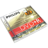 Диск DVD+R Philips 4.7 ГБ 16x slim DR4S6S01F/97 фото Диск DVD+R Philips 4.7 ГБ 16x slim DR4S6S01F/97