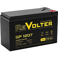 Батарея для ИБП Revolter GP 1207 12 В 7.2 Ач фото Батарея для ИБП Revolter GP 1207 12 В 7.2 Ач