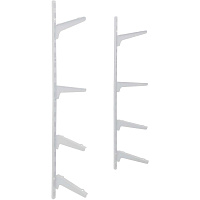 Система хранения стеллажная РМ-01Б (белый) фото Система хранения стеллажная РМ-01Б (белый)