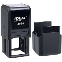 Оснастка для штампа и печати Trodat Ideal, 40*40мм, пластмассовая, с крышкой (178033) фото Оснастка для штампа и печати Trodat Ideal, 40*40мм, пластмассовая, с крышкой (178033)