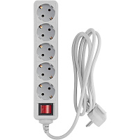 Сетевой фильтр PC Pet AP01006-1.8-G на 5 розеток 1.8 метра фото Сетевой фильтр PC Pet AP01006-1.8-G на 5 розеток 1.8 метра