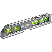 Уровень магнитный брусковый KRAFTOOL  BILLET, 8 в 1, 20 см (34790)