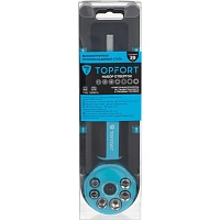 Набор отверток с трещоткой Topfort 39 предметов (580139)