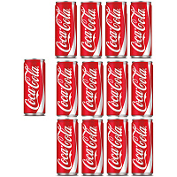 Напиток газированный Coca-Cola 0.33 л (железная банка) фото Напиток газированный Coca-Cola 0.33 л (железная банка)