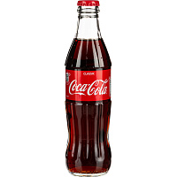 Напиток газированный Coca-Cola 0.33 л (стеклянная бутылка) фото Напиток газированный Coca-Cola 0.33 л (стеклянная бутылка)