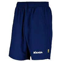 Шорты тренир. MIKASA MT209-036-2XL, р.2XL, 100% полиэстер, темно-синий