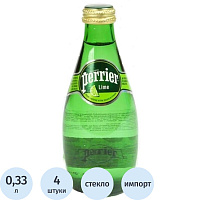 Вода минеральная Perrier Lime газированная со вкусом лайма 0.33 л фото Вода минеральная Perrier Lime газированная со вкусом лайма 0.33 л