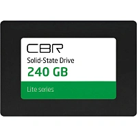 SSD накопитель CBR Lite 240GB, 2.5, SATA, 3D TLC NAND(SSD-240GB-2.5-LT22)