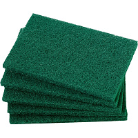 Пад ручной HACCPER NoBrush S-liner абразивный средней жёсткости 15x10 см зелёный (5 штук в упаковке) фото Пад ручной HACCPER NoBrush S-liner абразивный средней жёсткости 15x10 см зелёный (5 штук в упаковке)