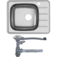 Мойка Комплект Юкинокс Гранд GRM600.480 -GT6K 2L&S701 с выпуском нерж сталь