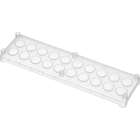 Планшет для капельных реакций 20 ячеек, 4.04.01.0233, ПП