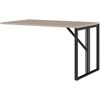 Стол приставной K-Loft Director (дуб скандинавский, 1200х800х752 мм) фото Стол приставной K-Loft Director (дуб скандинавский, 1200х800х752 мм)