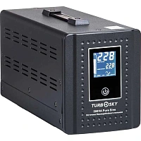 Источник бесперебойного питания Turbosky 500VA Pure Sine без батареи (500vaPS) фото Источник бесперебойного питания Turbosky 500VA Pure Sine без батареи (500vaPS)