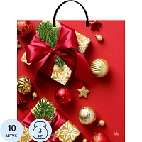 Пакет подарочный пластиковый Идеал 44х40 НГ(10шт в уп) арт.н00267647