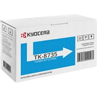 Тонер-картридж Kyocera TK-8735C 1T02XNCNL0 дляTASKalfa 7052ci/7353ci/8353ci фото Тонер-картридж Kyocera TK-8735C 1T02XNCNL0 дляTASKalfa 7052ci/7353ci/8353ci