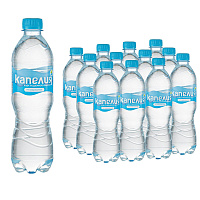 Вода минеральная Капелия столовая негазированная 0.5 л фото Вода минеральная Капелия столовая негазированная 0.5 л