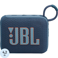 Акустическая система JBL GO 4 Blue (JBLGO4BLU) фото Акустическая система JBL GO 4 Blue (JBLGO4BLU)