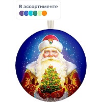 Шар новогодний Magic Time Классический металл (диаметр 6.5 см) фото Шар новогодний Magic Time Классический металл (диаметр 6.5 см)