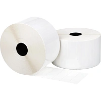 Термотрансферные этикетки 30х100 мм полипропиленовые глянцевые (диаметр втулки 40 мм, 6 рулонов по 6000 этикеток)