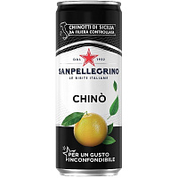 Напиток среднегазированный S. Pellegrino Chino с экстрактом померанца 0.33 л фото Напиток среднегазированный S. Pellegrino Chino с экстрактом померанца 0.33 л