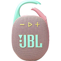 Акустическая система JBL Clip 5 розовая (JBLCLIP5PINK) фото Акустическая система JBL Clip 5 розовая (JBLCLIP5PINK)