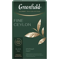 Чай листовой черный Greenfield Fine Ceylon 90 г фото Чай листовой черный Greenfield Fine Ceylon 90 г