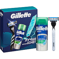 Подарочный набор косметики для мужчин Gillette Mach3 фото Подарочный набор косметики для мужчин Gillette Mach3