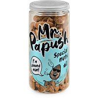 Миндаль Mr. Papush Special Nuts #1 жареный очищенный соленый 150 г фото Миндаль Mr. Papush Special Nuts #1 жареный очищенный соленый 150 г