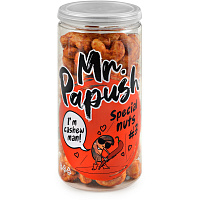 Кешью Mr. Papush Special Nuts #3 жареное очищенное соленое запеченное со специями 140 г фото Кешью Mr. Papush Special Nuts #3 жареное очищенное соленое запеченное со специями 140 г