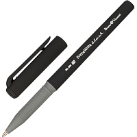 Ручка шариковая неавтоматическая Bruno Visconti PrimeWrite Basic Black синяя корпус soft touch (толщина линии 0.9 мм) фото Ручка шариковая неавтоматическая Bruno Visconti PrimeWrite Basic Black синяя корпус soft touch (толщина линии 0.9 мм)