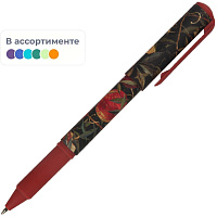 Ручка шариковая неавтоматическая Bruno Visconti DreamWrite Flora Black Night синяя корпус soft touch (толщина линии 0.5 мм) фото Ручка шариковая неавтоматическая Bruno Visconti DreamWrite Flora Black Night синяя корпус soft touch (толщина линии 0.5 мм)