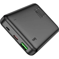 Внешний аккумулятор (power bank) Hoco J87 Tacker 10000 мАч черный фото Внешний аккумулятор (power bank) Hoco J87 Tacker 10000 мАч черный