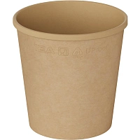 Супница без крышки OneClick OneBowl Up 102х100 мм 520 мл крафт (550 штук в упаковке)