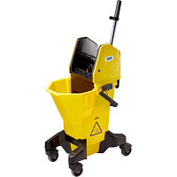 Ведро на колёсах SYR Ergo NU3 26 л с отжимом (BK_NU3Y)