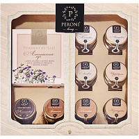 Мед и чай набор Чай& 8х30мл Peroni (жид мед)+чай 35г Альпийский луг 3наб/уп