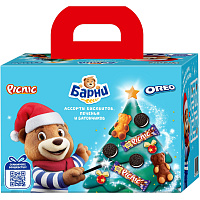 Набор кондитерский Медвежонок Барни-Picnic-Oreo 370 г фото Набор кондитерский Медвежонок Барни-Picnic-Oreo 370 г