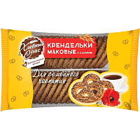 Печенье сдобное Хлебный спас Крендельки маковые с сахаром 320 г фото Печенье сдобное Хлебный спас Крендельки маковые с сахаром 320 г