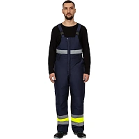 Полукомбинезон зимний мужской зс04-ПК 68-70/194-200 флуоресц.жёлтый/син