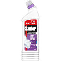 Средство для сантехники чистящее Sanfor Chlorum 1,5 л для уборки туалета/ванн фото Средство для сантехники чистящее Sanfor Chlorum 1,5 л для уборки туалета/ванн