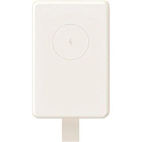 Внешний аккумулятор (power bank) Xiaomi Magnetic Power Bank 6000 мАч бежевый (BHR9074GL) фото Внешний аккумулятор (power bank) Xiaomi Magnetic Power Bank 6000 мАч бежевый (BHR9074GL)