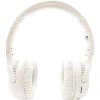 Наушники Hyundai H-HP101 белый, накладные, bluetooth фото Наушники Hyundai H-HP101 белый, накладные, bluetooth