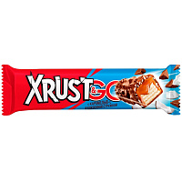 Батончик вафельный Xrust & Go с кокосовой стружкой и карамелью 30 г фото Батончик вафельный Xrust & Go с кокосовой стружкой и карамелью 30 г