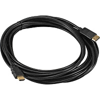 Кабель ExeGate DisplayPort - HDMI 7.5 метров (EX294712RUS) фото Кабель ExeGate DisplayPort - HDMI 7.5 метров (EX294712RUS)